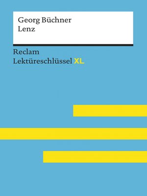cover image of Lenz von Georg Büchner